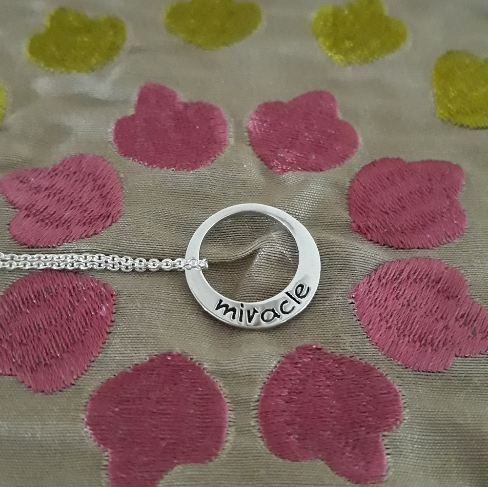 *Miracle sterling silver necklace